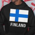 フィンランドの国旗 パーカー 面白い贈り物