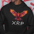 フェニックスxrp暗号通貨ボーイフレンドガールフレンド パーカー 面白い贈り物