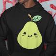 フルーツ 梨 小さなミニマリストのシンプルな梨 パーカー 面白い贈り物