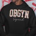 フローラルobgyn スクワッド 産科医 婦人科医 看護師 Ob Gyn パーカー 面白い贈り物