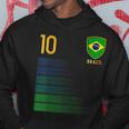 ブラジル国旗 ブラジルのプライド愛好家 パーカー 面白い贈り物