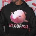 ブロブフィッシュ Blobfish 深海のおじさん 深海のアイドル ぷよぷよ おもしろい かわいい 魚 動物 きもかわ パーカー 面白い贈り物