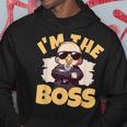 ベイビー・ボス「アイム・ザ・ボス」ライク・ア・ボス・キッズ パーカー 面白い贈り物