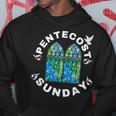 ペンテコステサンデーサービス ペンテコステのお祝いの日 パーカー 面白い贈り物