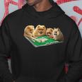 ポメラニアン 犬 麻雀 面白いtシャツ 文字入り メンズ おもしろ 面白い 服 おもしろグッズ ネタ 雀士 パーカー 面白い贈り物