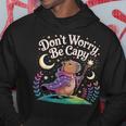 レトロ ドントウォーリー Be Capy ファニーカピバラ メンズ ボーイズ キッズ レディース パーカー 面白い贈り物
