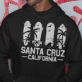 レトロヴィンテージスケートボードグラフィックデザイン サンタクルーズ パーカー 面白い贈り物