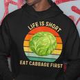 レトロ生活は短い。キャベツはじめてのキャベツ料理好き パーカー 面白い贈り物