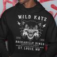 ワイルドカッツ、ロカビリーダイナー、1950年代、ロックンロール、ヴィンテージ パーカー 面白い贈り物
