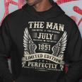 ヴィンテージ 74歳の男性向けギフト 1951年7月 74歳の誕生日 パーカー 面白い贈り物