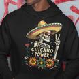 ヴィンテージ チカーノ Día De Los Muertos パーカー 面白い贈り物