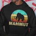 ヴィンテージ マムット サンセット レトロ パーカー 面白い贈り物