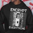 倫理的ハッキング アナリスト 倫理的サイバーセキュリティ Encrypt Everything パーカー 面白い贈り物