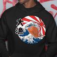大漁旗 魚 鯛 旗 イラスト 波 ソーラン節 かわいい おもしろ おしゃれ パーカー 面白い贈り物