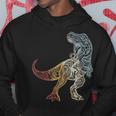 恐竜 レトロスタイル ビンテージ パーカー 面白い贈り物