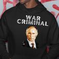 戦争犯罪者プーチン反ウラジミールプーチン パーカー 面白い贈り物