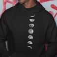 涼しい月の満ち欠け パーカー 面白い贈り物