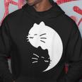 猫 陰陽 反対 調和 エネルギー 子猫 パーカー 面白い贈り物