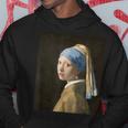 真珠の耳飾りの少女／フェルメール【世界の名画】（高精細画像）Vermeer 美術館アート 油絵 パーカー 面白い贈り物