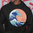 神奈川の偉大な波 日本製 パーカー 面白い贈り物