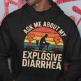 私の爆発的な下痢について私に尋ねてください パーカー 面白い贈り物