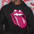 舌を広げた唇 パーカー 面白い贈り物