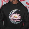 蓮の花 ヨガ 形而上学 パーカー 面白い贈り物