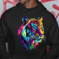 虎 大型猫 野生動物 虎 猫好き かわいい虎 パーカー 面白い贈り物