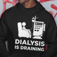 透析tシャツ 透析患者用 透析は排水 パーカー 面白い贈り物