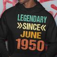 面白い75歳の誕生日 6月生まれの伝説 1950年6月以来 パーカー 面白い贈り物