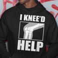 面白いacl膝手術 I Kneed Help 膝半月板ギフト パーカー 面白い贈り物
