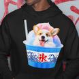 面白いtシャツ コーギー かき氷 イヌ メンズ 犬好き グッズ かわいい おもしろ 面白い 服 ネタ 夏 パーカー 面白い贈り物