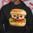 面白いtシャツ チワワ 犬 イヌ ハンバーガー メンズ 犬好き グッズ かわいい おもしろ 面白い 服 ネタ パーカー 面白い贈り物