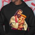 面白いイエスピザ愛好家クリスチャンユーモアtシャツ ピザジョーク パーカー 面白い贈り物