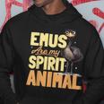 面白いエミューアニマルemus Are Mypiritアニマル。 パーカー 面白い贈り物