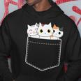面白い猫 ポケット かわいい カワイイ キティ ラブ キャット ポケット付き パーカー 面白い贈り物