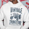 1984 年生まれのビンテージ トラクター ファーマーの誕生日 パーカー 面白い贈り物