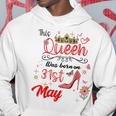 5月31日 誕生日 この女王は5月31日に生まれました パーカー 面白い贈り物