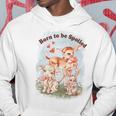 Born To Bepoiled Cute Animal Illustration 長袖tシャツ パーカー 面白い贈り物