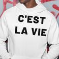 C'est Laie フランス語格言グラフィックデザイン パーカー 面白い贈り物
