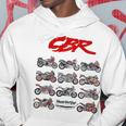 Cbr、オートバイ、バイク、バイカー、スポーツバイクの進化。 パーカー 面白い贈り物