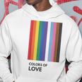 Colors Of Love Lgbt Flag Pride Month トランスジェンダー レインボーtシャツ パーカー 面白い贈り物