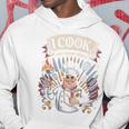 I Cook And I Know Things シェフクックヘルパー 長袖tシャツ パーカー 面白い贈り物