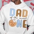 Dad Of Theweet One クッキーとミルク 1歳の誕生日パーティー パーカー 面白い贈り物