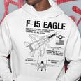 F-15 イーグル戦闘機 ジェット仕様 軍用飛行機 F15 イーグル パーカー 面白い贈り物