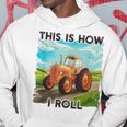 Farming Farmers This Is How I Roll トラクター パーカー 面白い贈り物