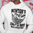 Physics ニュートンの第一法則体 安静時科学 パーカー 面白い贈り物