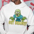 Got Brains Hungry Zombie ハロウィン 漫画 ゾンビ パーカー 面白い贈り物