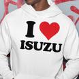 I Heart いすゞ ファーストネーム I Love パーソナライズ パーカー 面白い贈り物