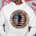 Honor Remember Memorial Day ヴィンテージポピーフラワー 愛国的 長袖tシャツ パーカー 面白い贈り物